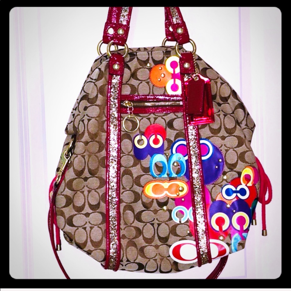 Authentic large Coach limited edition!l handbag